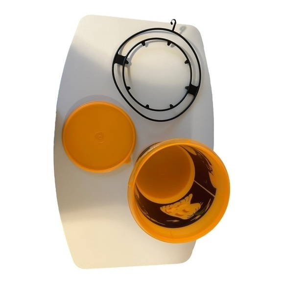 Tupperware Vintage 5qt. Halloween Bucket w/Lid & Handle - Picture 6 of 12